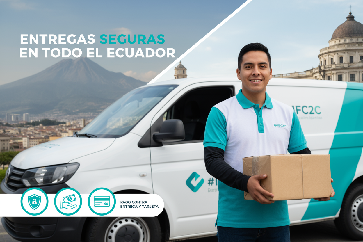 Delivery seguro en todo el Ecuador, paga cuando recibas o con tarjeta, color principal 1FC2C1